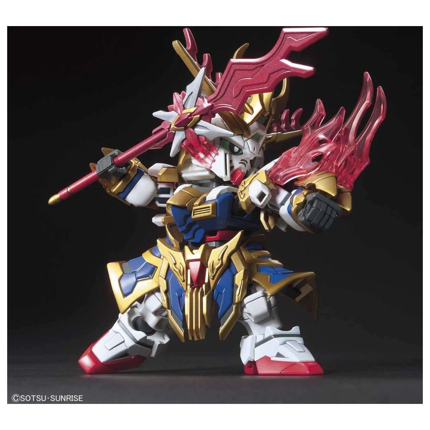 GUNDAM SD Sangoku Soketsuden Zhang Fei God Gundam modell készlet termékfotó