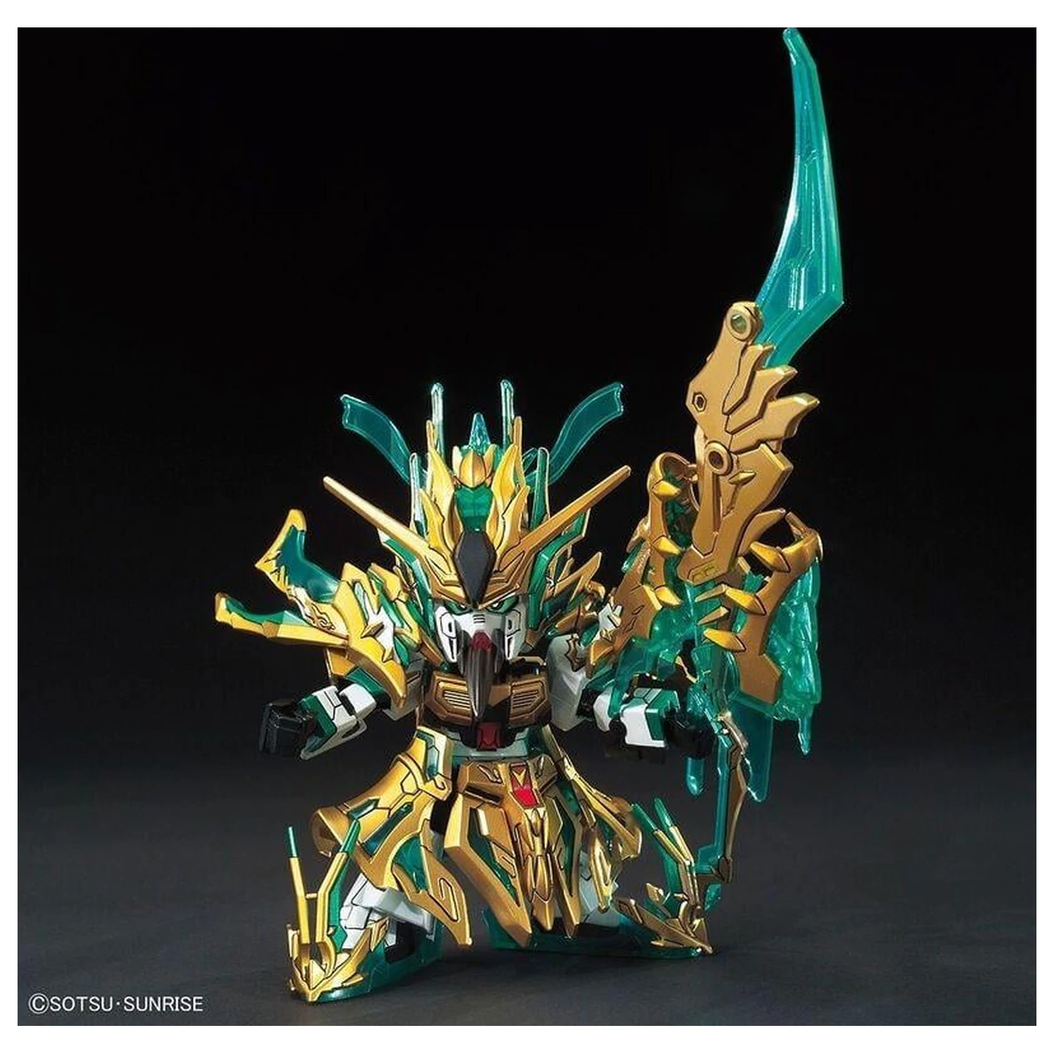 GUNDAM SD Sangoku Wu Sheng Guan Yu Yun Chang V Gundam modell készlet termékfotó