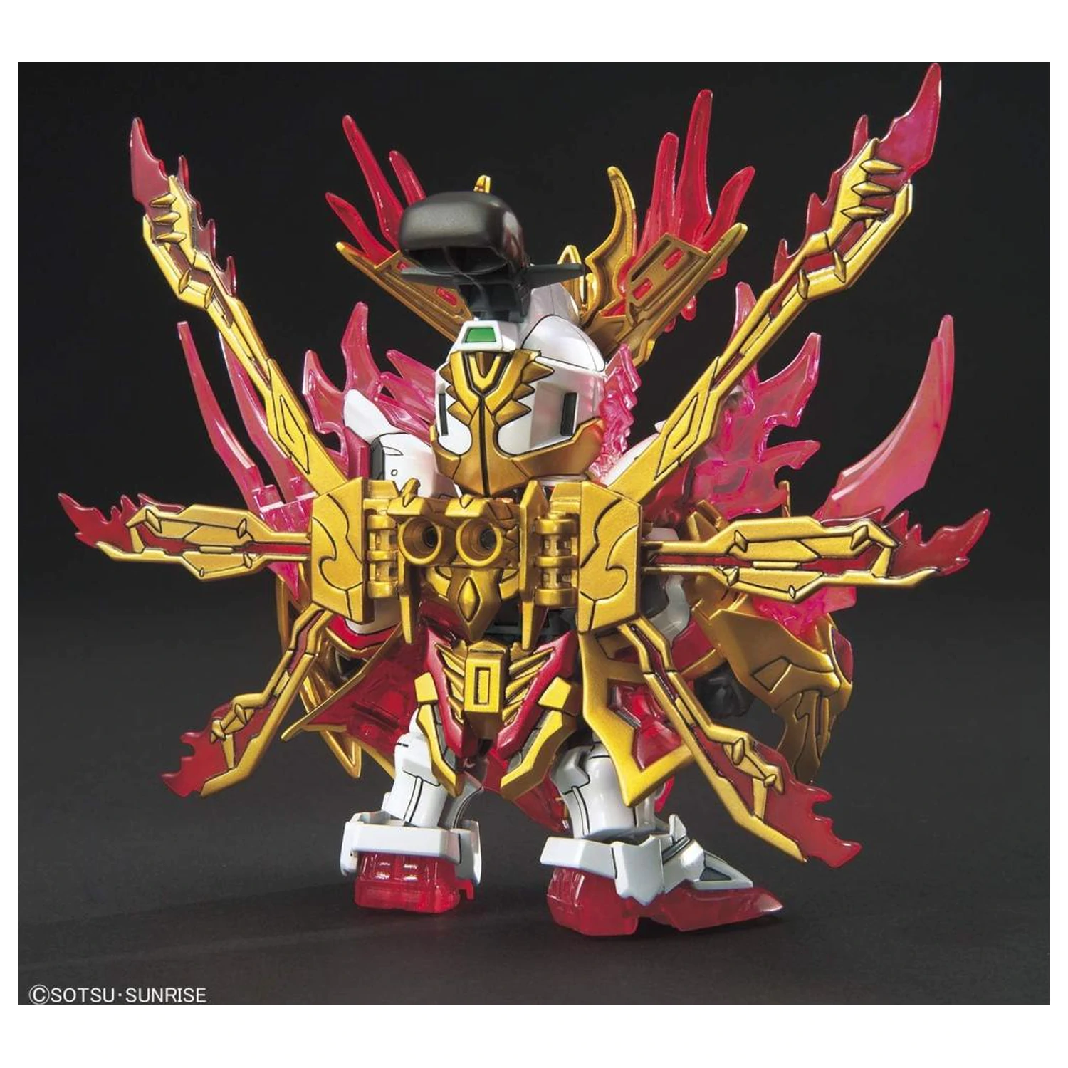 Gundam SD Sangoku Yan Huang Zhang Fei God Gundam modell készlet termékfotó