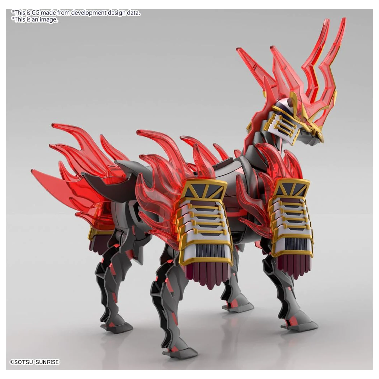 GUNDAM SDW Heroes Nobunaga's War Horse modell készlet termékfotó