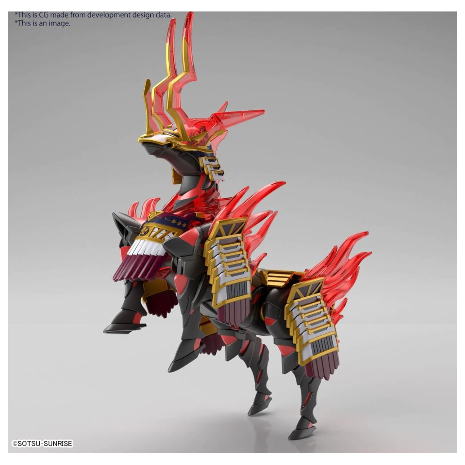 GUNDAM SDW Heroes Nobunaga's War Horse modell készlet termékfotó