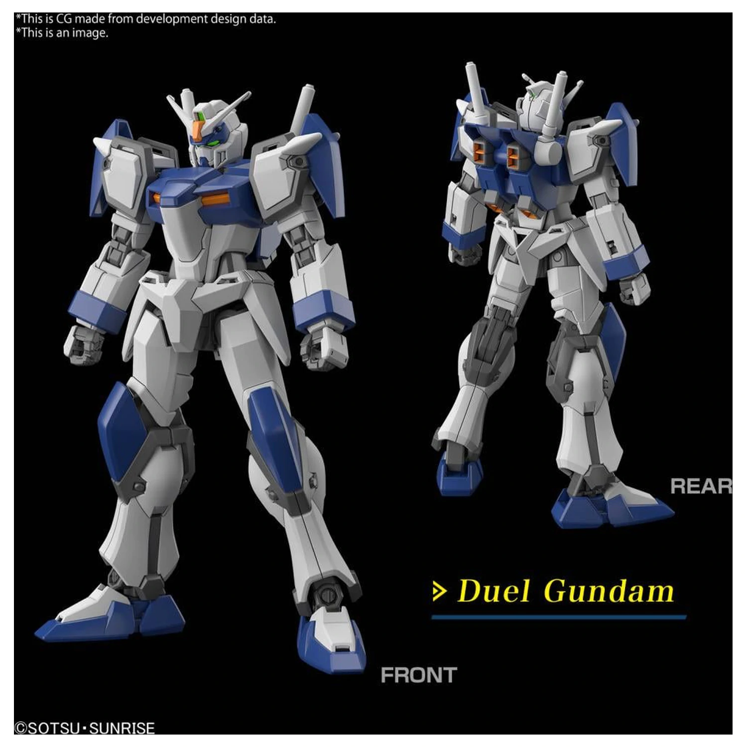 Gundam Seed Freedom HG 1/144 Duel Blitz Gundam modell készlet termékfotó