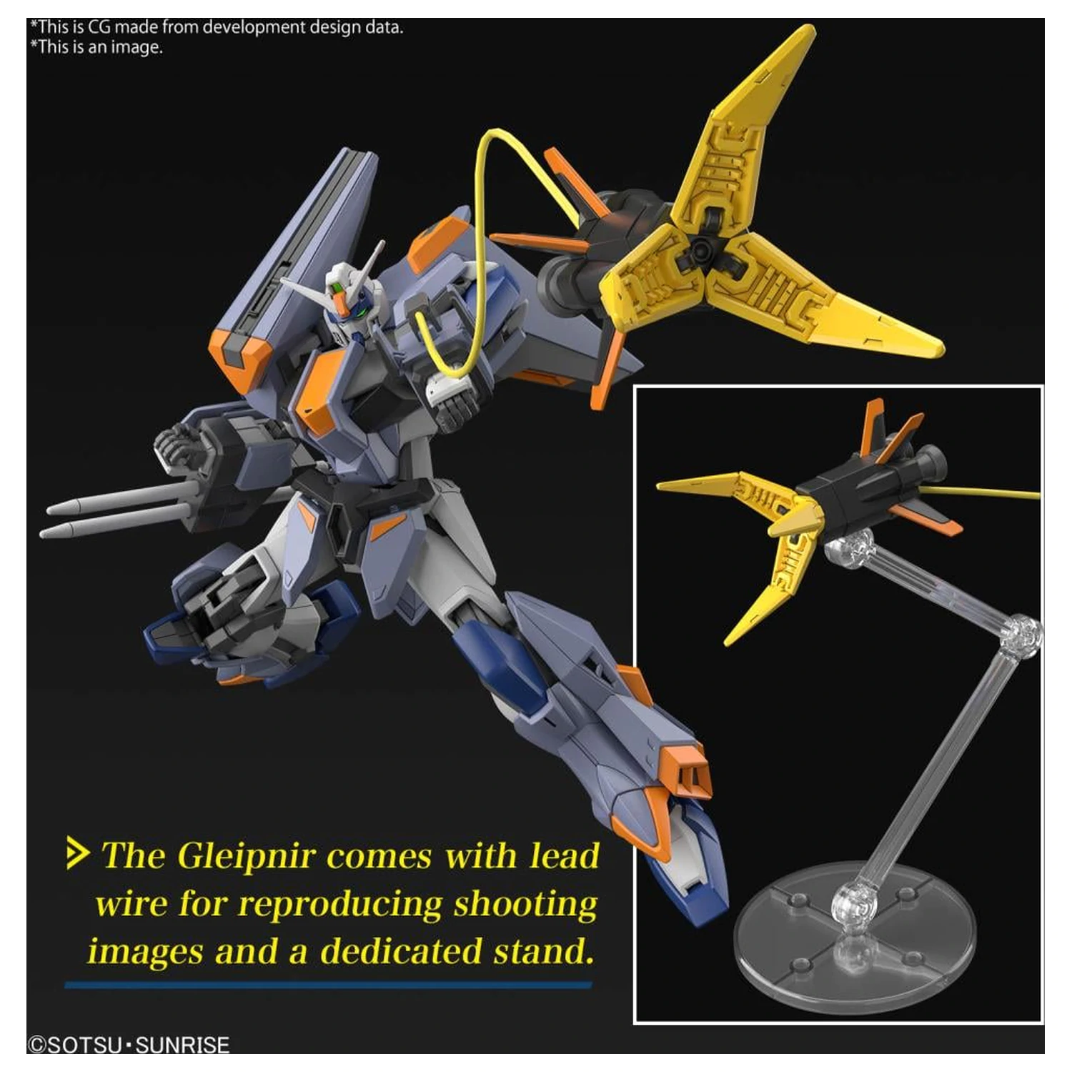 Gundam Seed Freedom HG 1/144 Duel Blitz Gundam modell készlet termékfotó