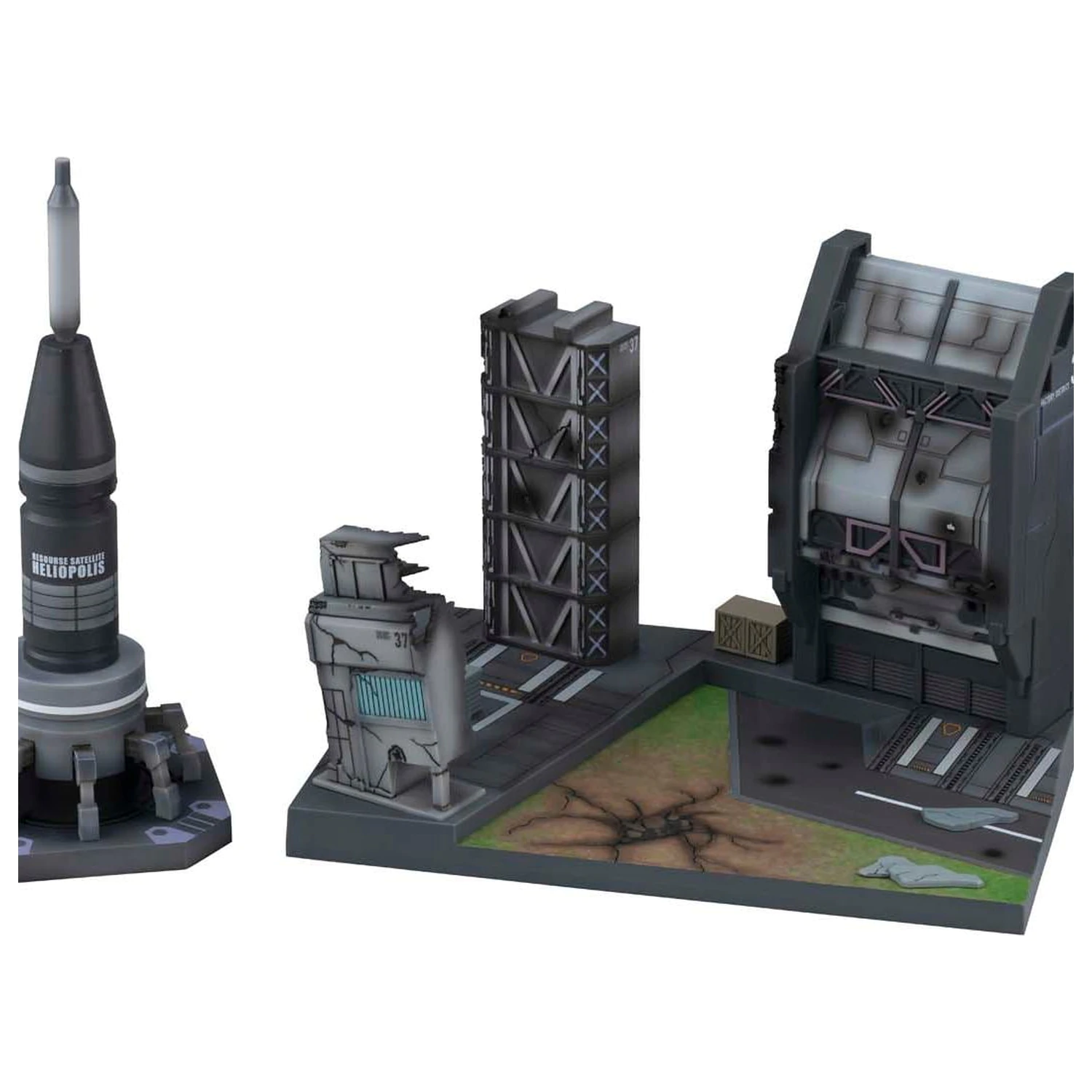 GUNDAM SEED Heliopolis Battle Stage Realistic Model Series 20-25 cm termékfotó