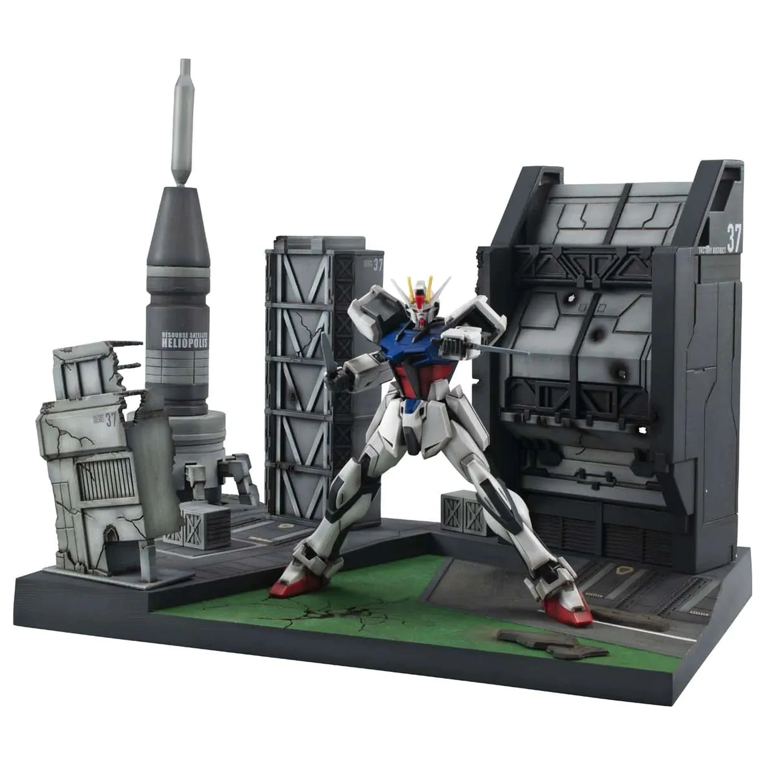 GUNDAM SEED Heliopolis Battle Stage Realistic Model Series 20-25 cm termékfotó