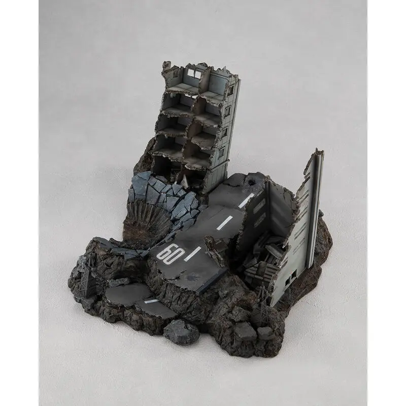 Gundam Suit Mobile Series Ruins at New Yark Realistic Model Structure 1/44 termékfotó