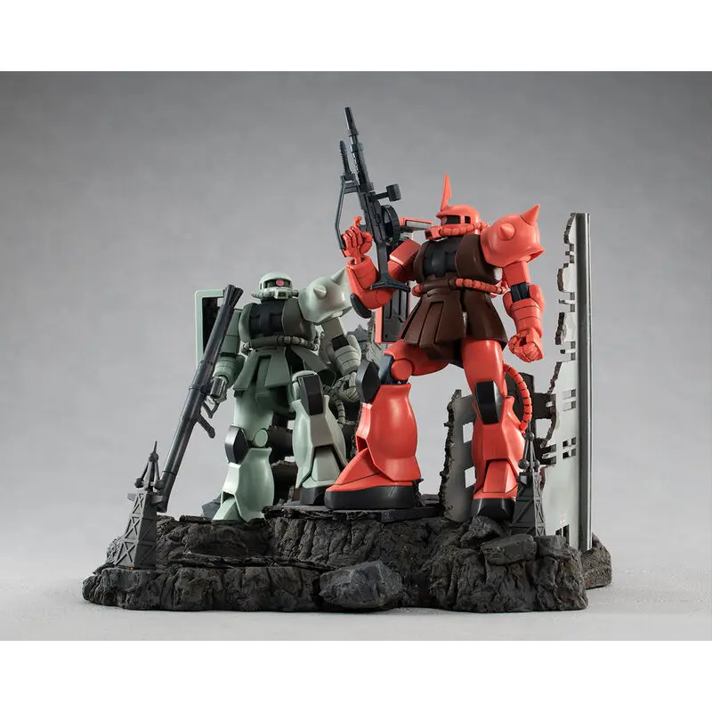 Gundam Suit Mobile Series Ruins at New Yark Realistic Model Structure 1/44 termékfotó