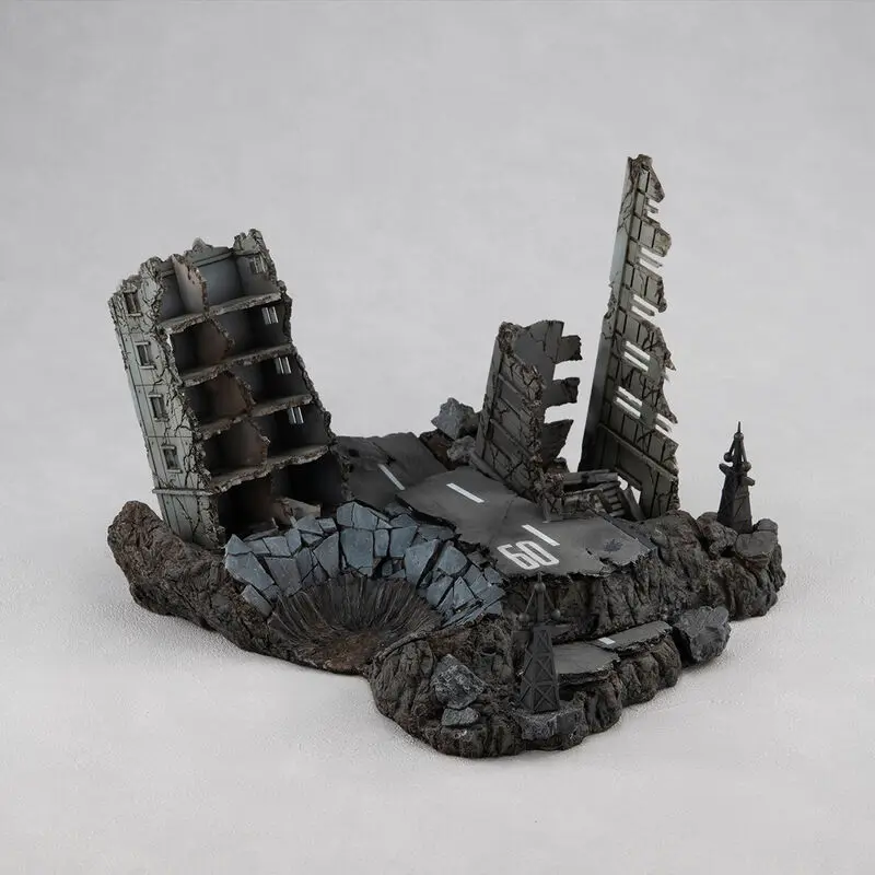 Gundam Suit Mobile Series Ruins at New Yark Realistic Model Structure 1/44 termékfotó