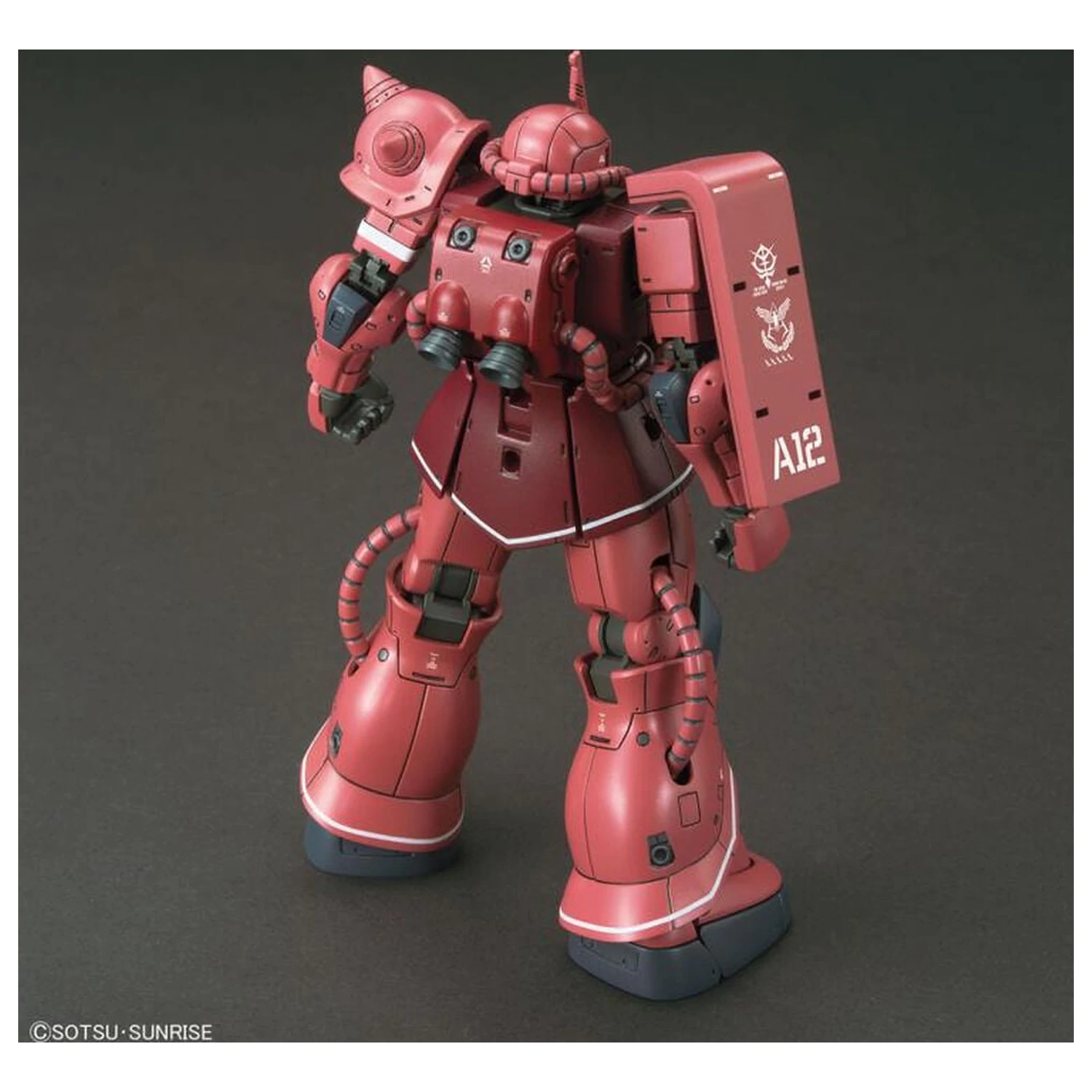 Gundam The Origin MS-06S Zaku II Char Aznable Red Comet Ver. Maqueta HG 1/144 modell készlet  termékfotó