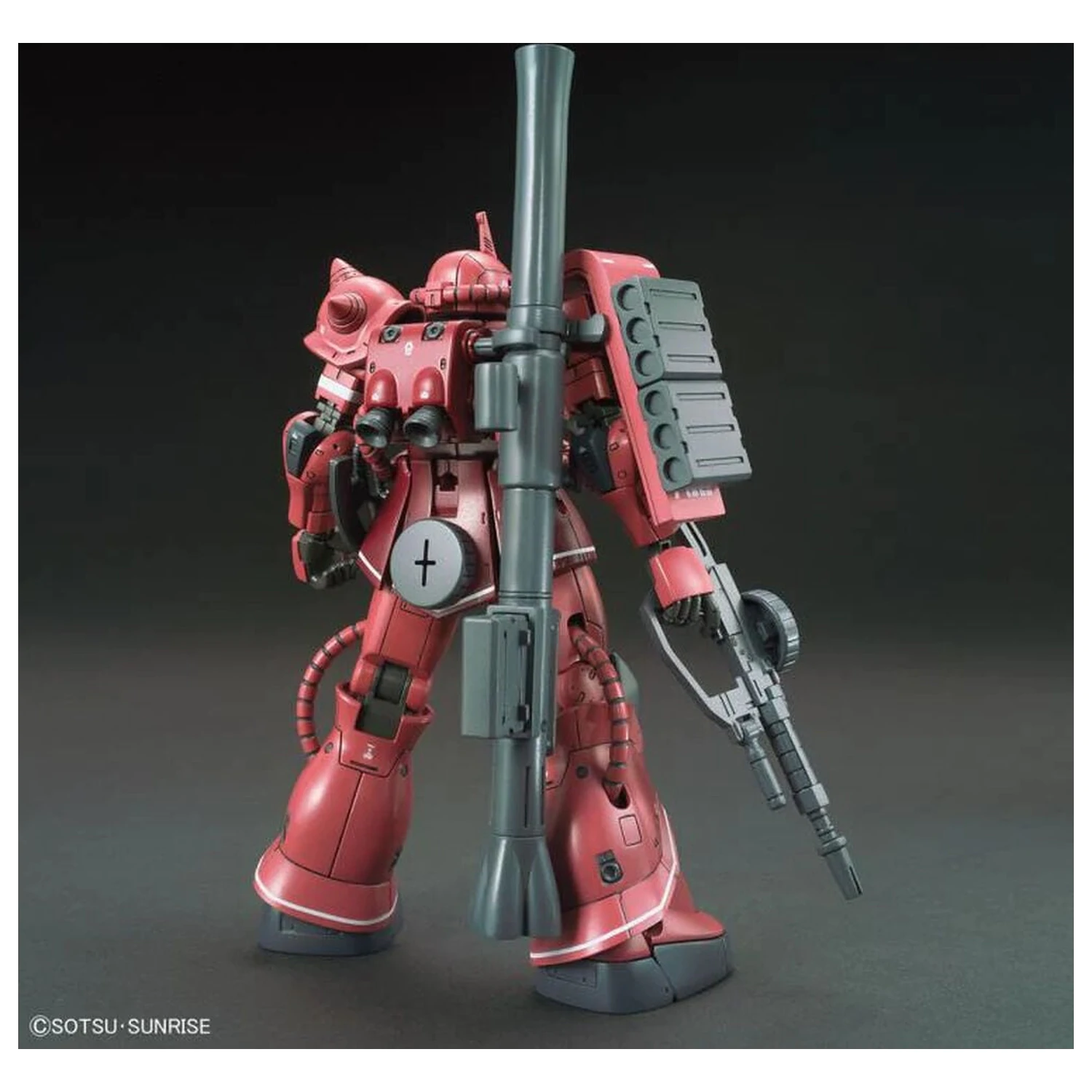 Gundam The Origin MS-06S Zaku II Char Aznable Red Comet Ver. Maqueta HG 1/144 modell készlet  termékfotó