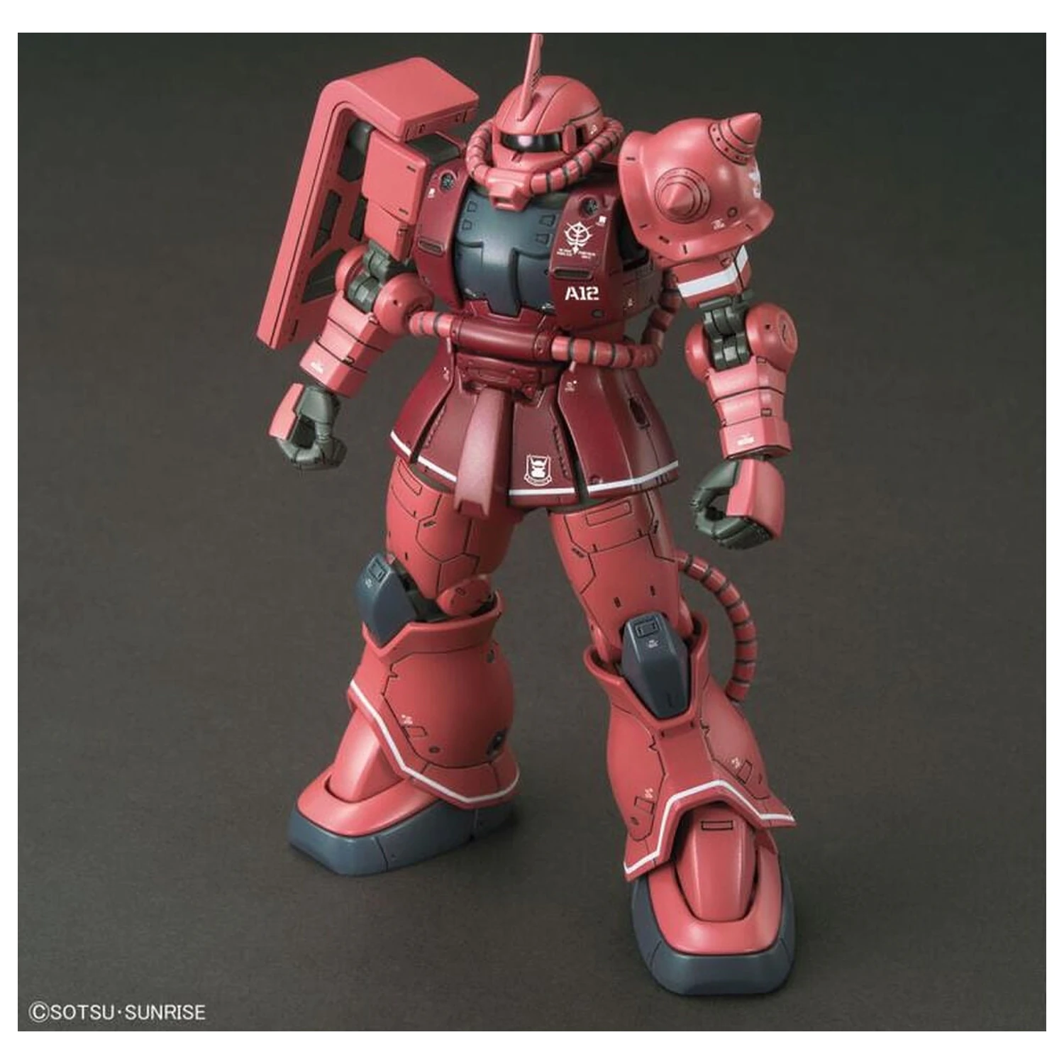 Gundam The Origin MS-06S Zaku II Char Aznable Red Comet Ver. Maqueta HG 1/144 modell készlet  termékfotó