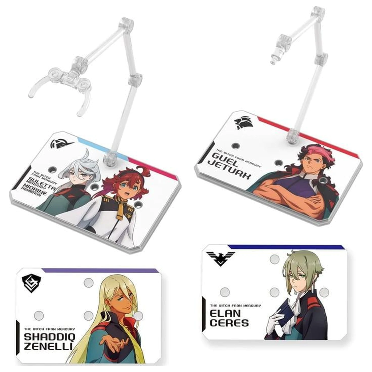 Gundam: The Witch from Mercury - Action Base 6 Sticker Set (Clear) modell készlet kiegészítő csomag termékfotó