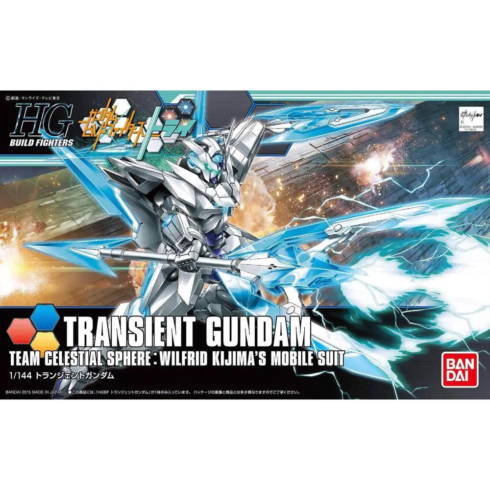 Gundam Transient figura termékfotó