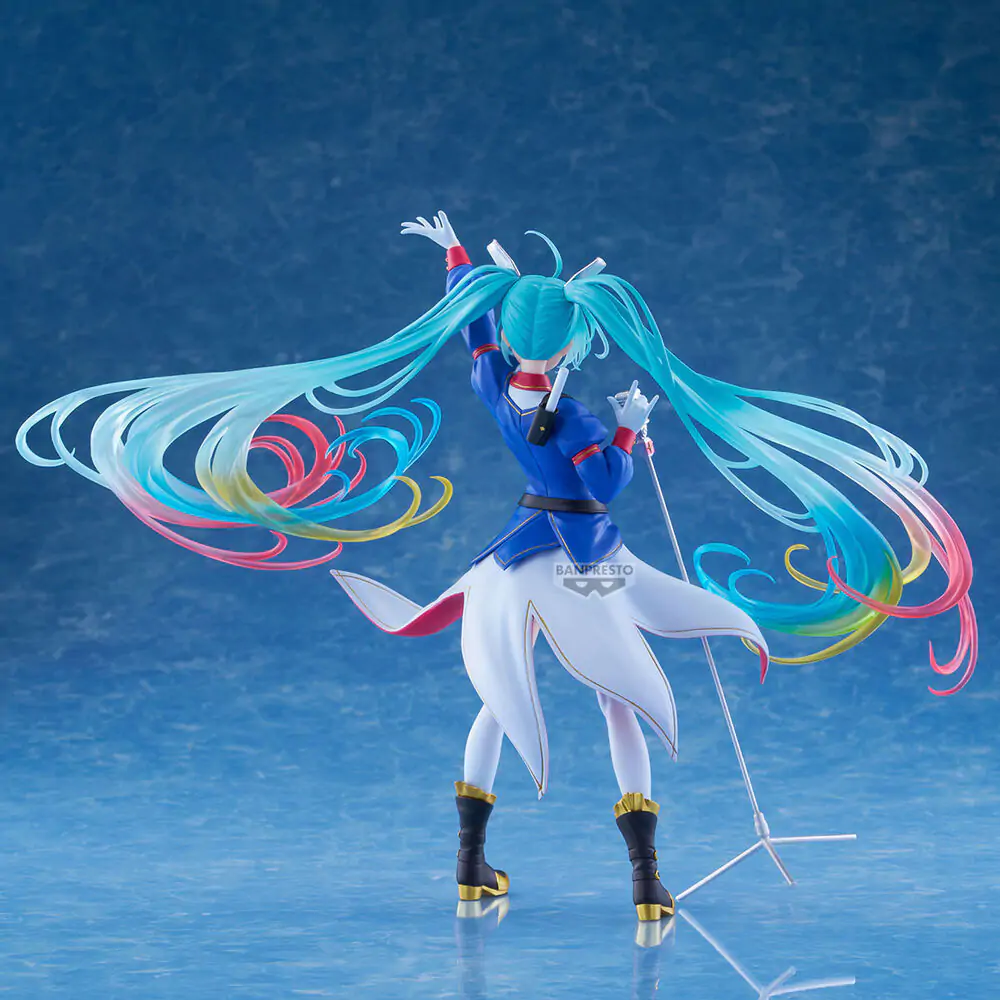 Gundam x Hatsune Miku 45th Anniversary Gundam Collaboration Banpresto Evolve figura 21cm termékfotó