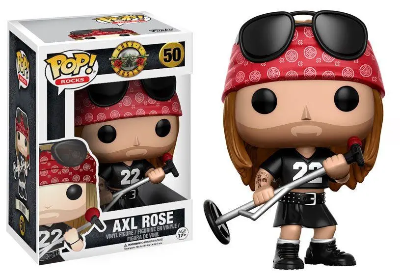 Guns N´ Roses Funko POP! Rocks Vinyl figura Axl Rose 9 cm termékfotó