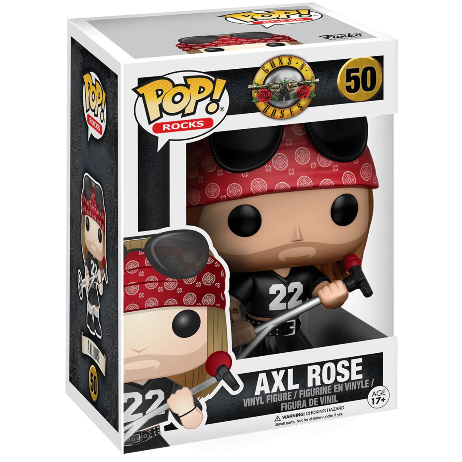 Guns N´ Roses Funko POP! Rocks Vinyl figura Axl Rose 9 cm termékfotó