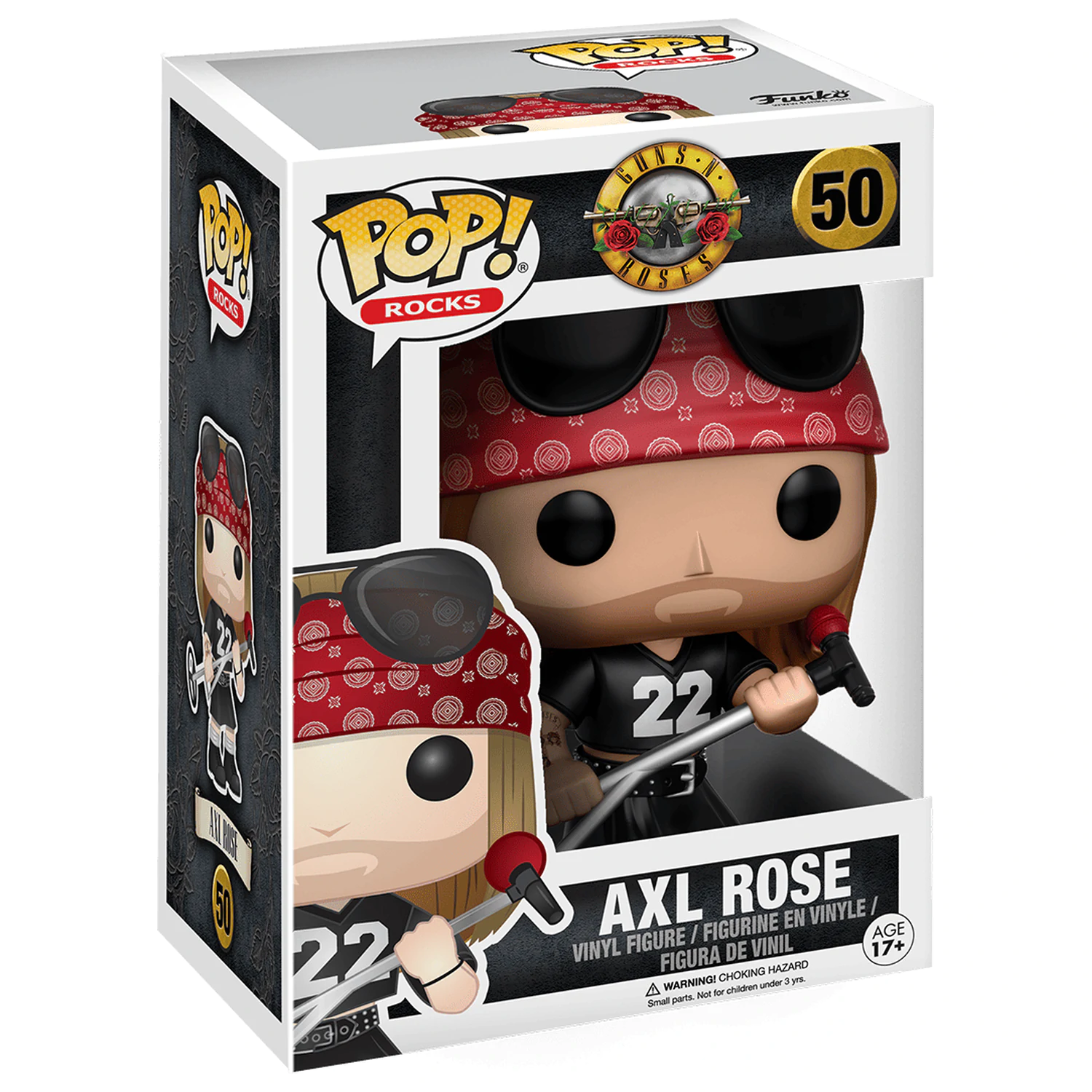 Guns N´ Roses Funko POP! Rocks Vinyl figura Axl Rose 9 cm termékfotó