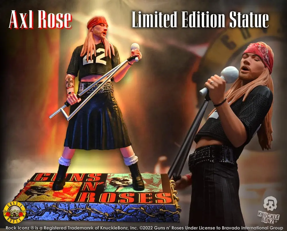 Guns N' Roses Rock Iconz Axl Rose szobor figura II 22 cm termékfotó