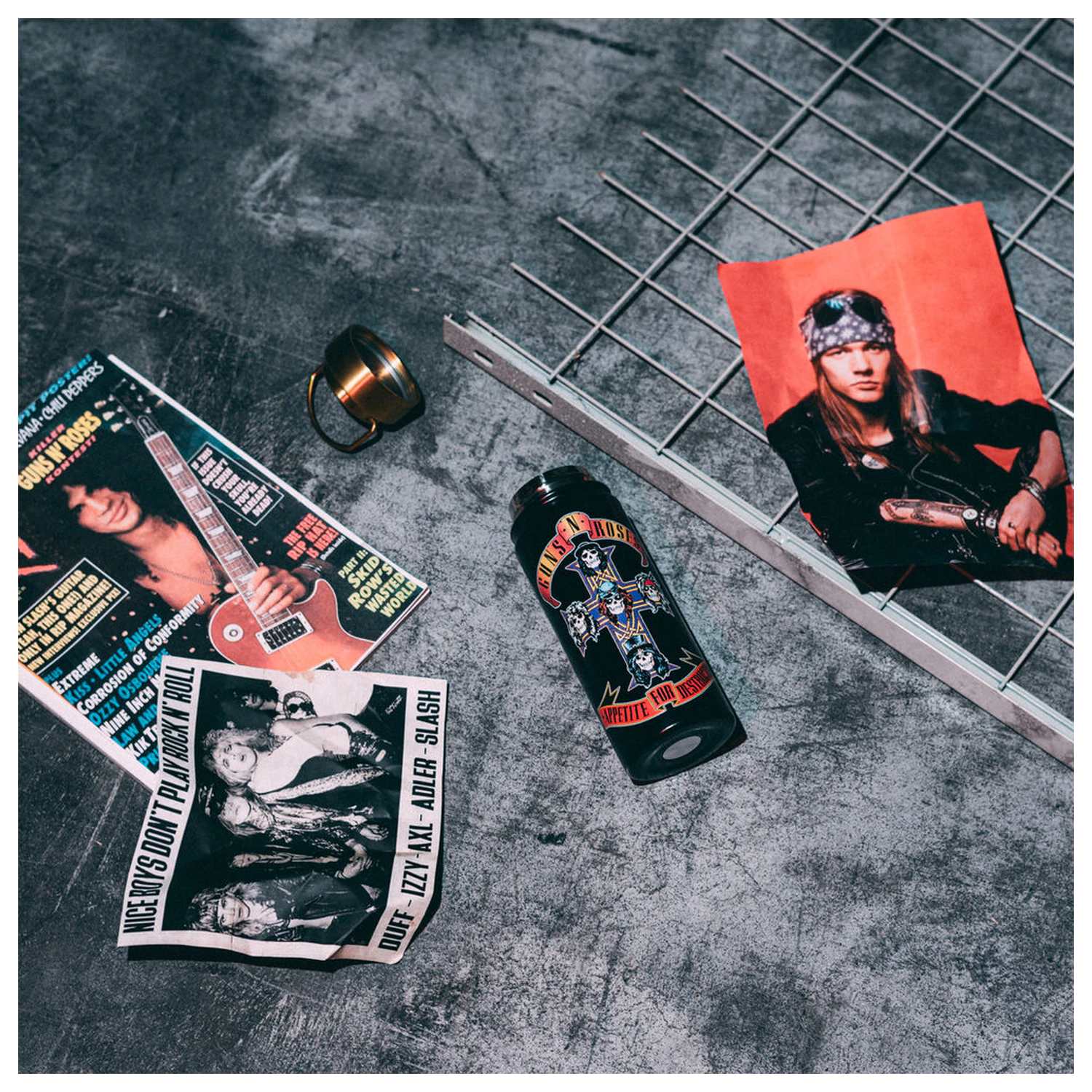 Guns N Roses rozsdamentes acél palack kulacs 500ml termékfotó