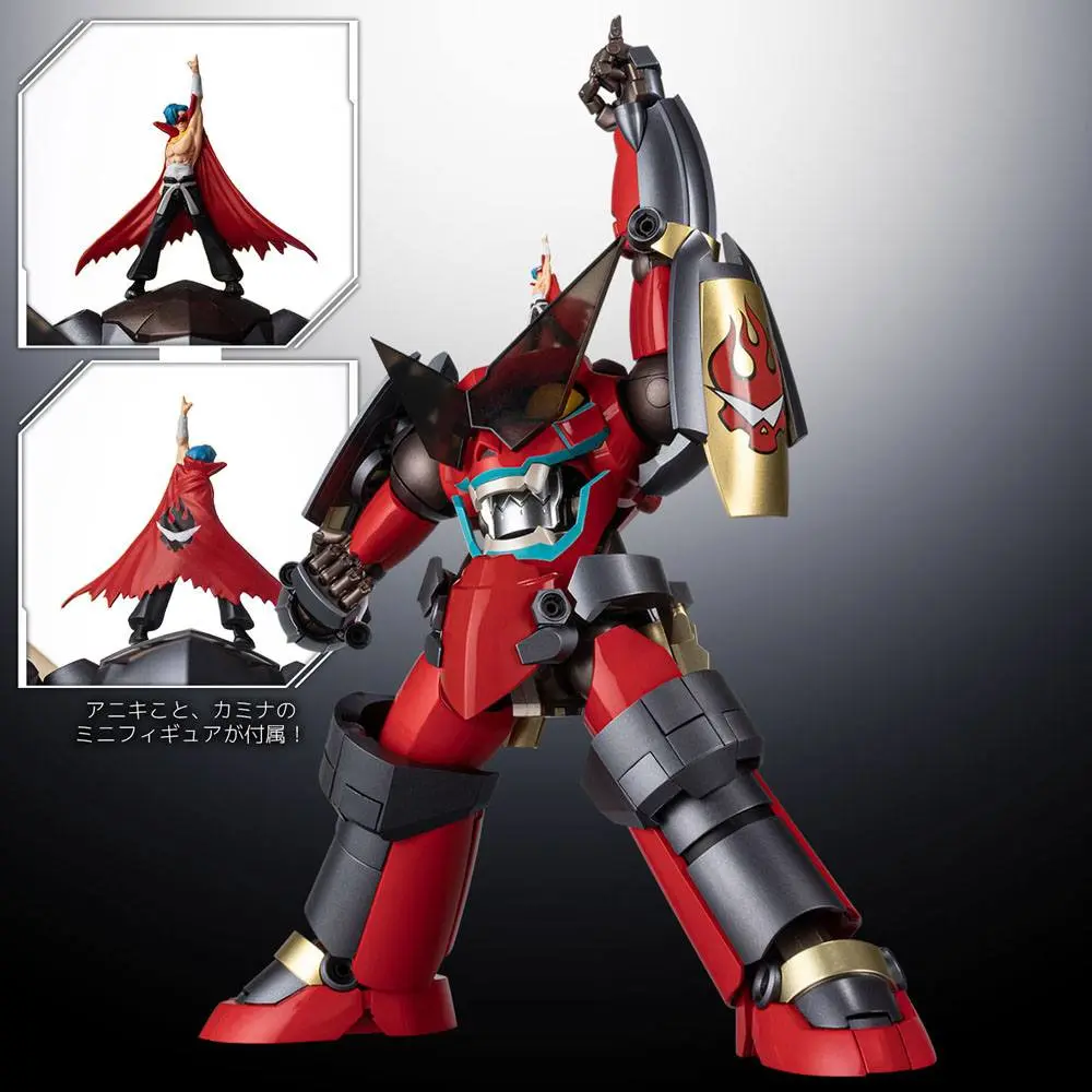 Gurren Lagann Diecast Riobot Combine Gurren Lagann akciófigura 21 cm termékfotó