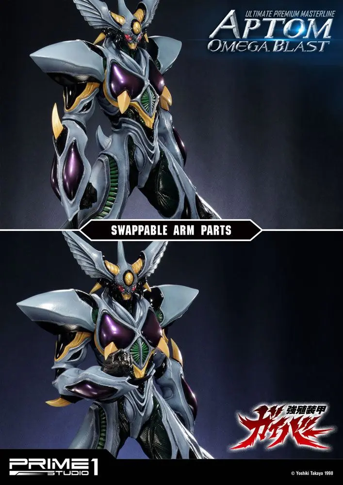 Guyver The Bioboosted Armor 1/4 Aptom Omega Blast szobor figura 84 cm termékfotó