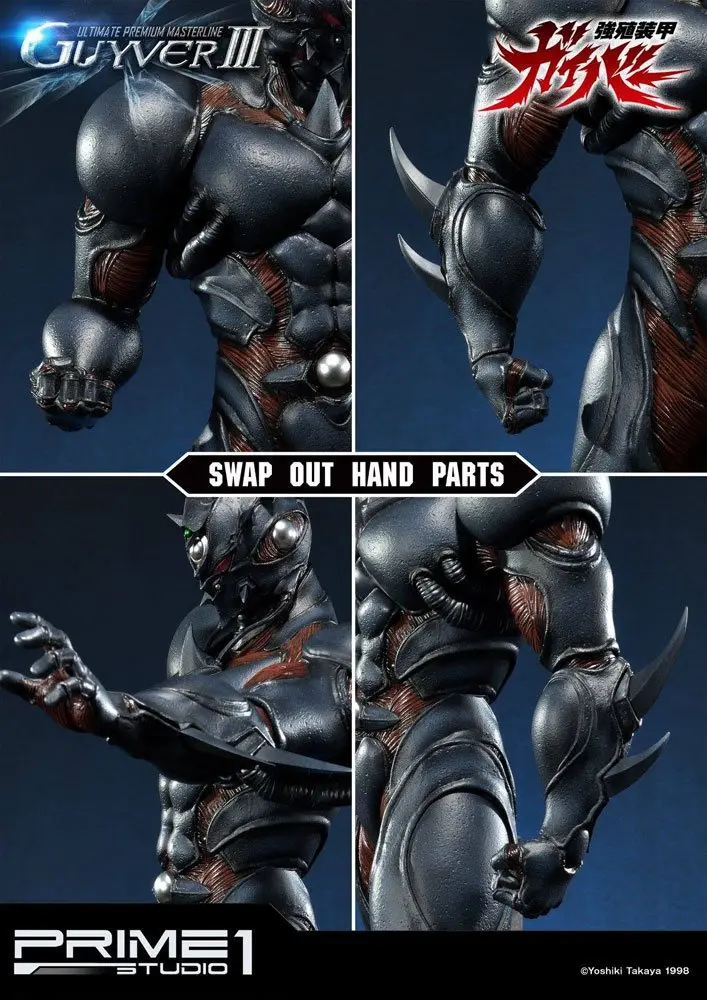 Guyver The Bioboosted Armor 1/4 Guyver III szobor figura 82 cm termékfotó
