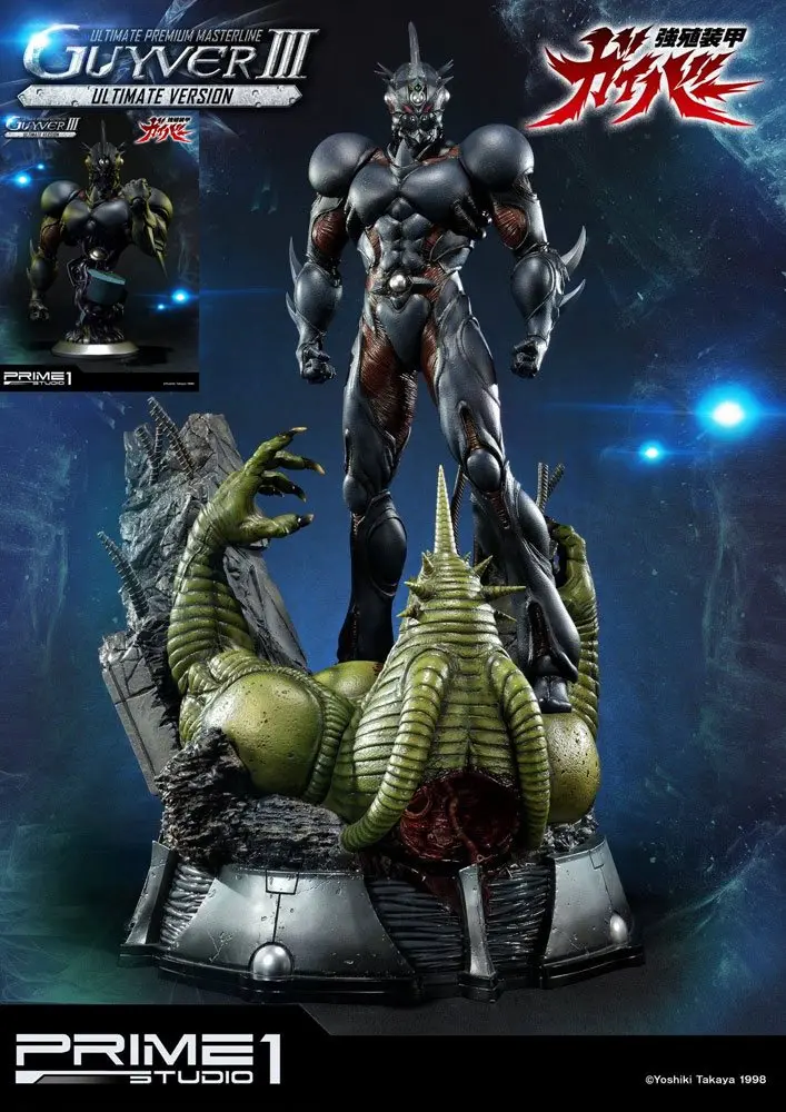Guyver The Bioboosted Armor  figura Guyver III Ultimate Edition Set szobor figura és mellszobor termékfotó