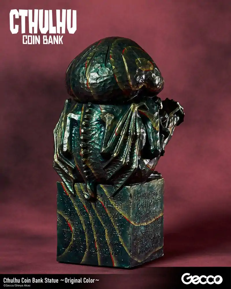 H.P. Lovecraft Cthulhu Mythos Coin Bank Statue Cthulhu (Original Color) 24 cm termékfotó