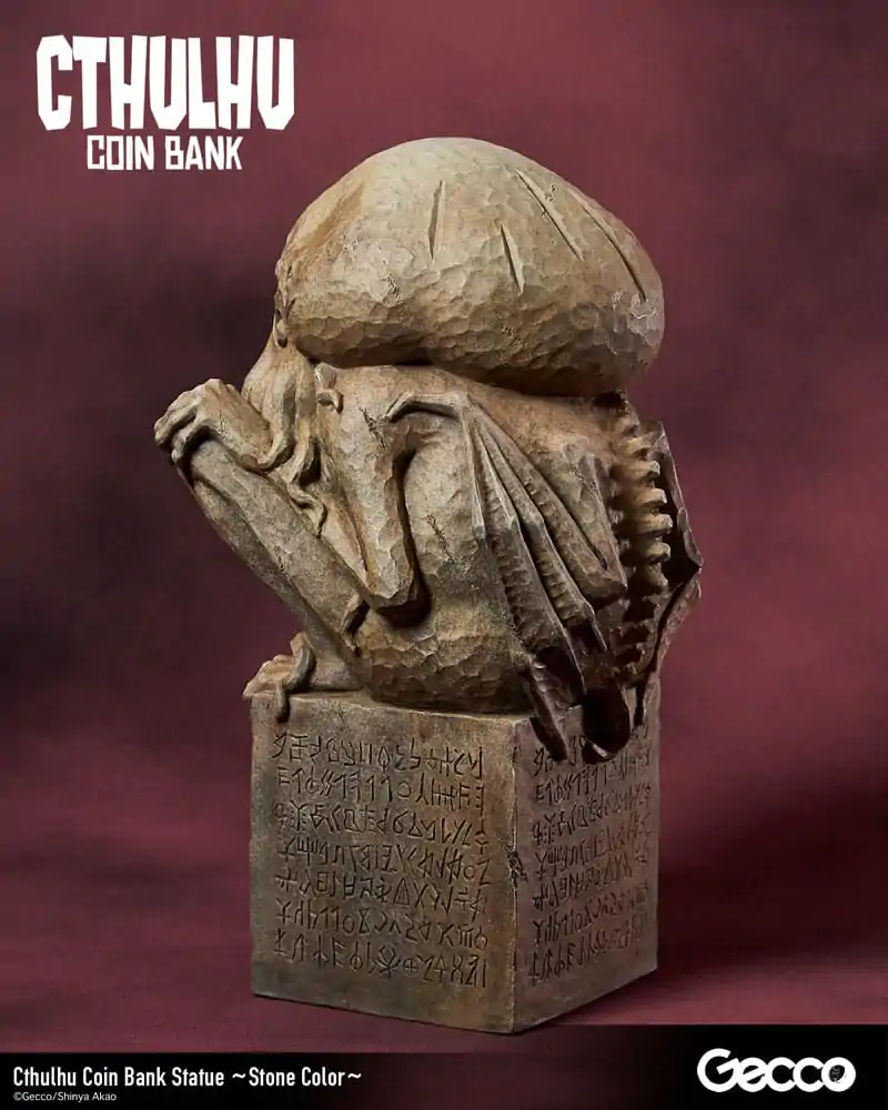 H.P. Lovecraft Cthulhu Mythos Coin Bank Statue Cthulhu (Stone Color) 24 cm termékfotó