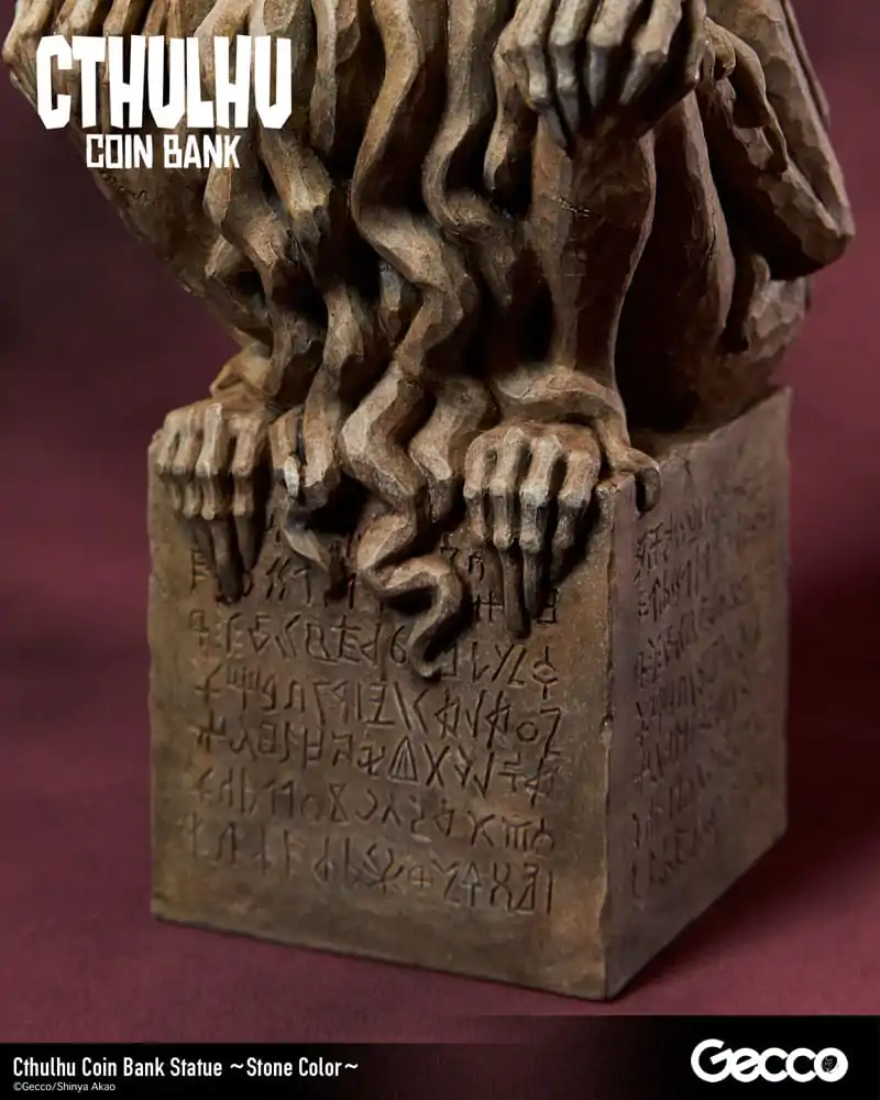 H.P. Lovecraft Cthulhu Mythos Coin Bank Statue Cthulhu (Stone Color) 24 cm termékfotó