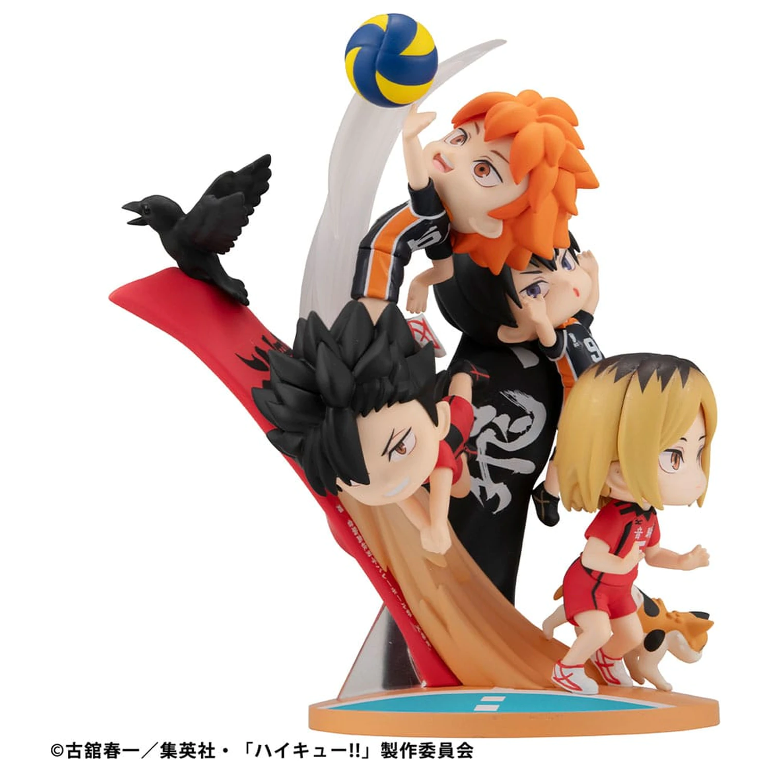 Haikyu!! FigUnity PVC Mini szobor figura 16 cm   termékfotó