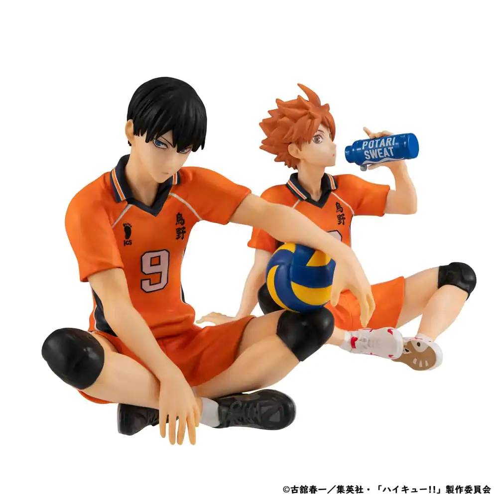 Haikyu!! G.E.M. Series Atsumu Shoyo Hinata Second Uniform Ver. Palm Size PVC szobor figura 9 cm termékfotó