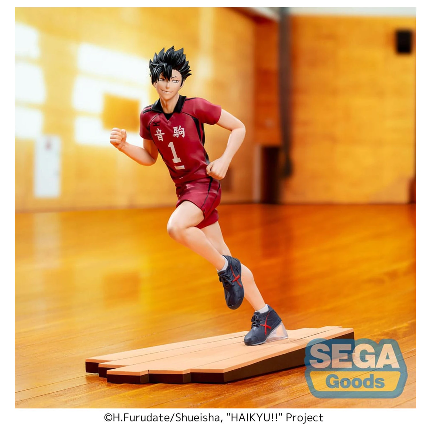 Haikyu!! High Tetsuro Kuroo PVC szobor figura 17 cm  termékfotó