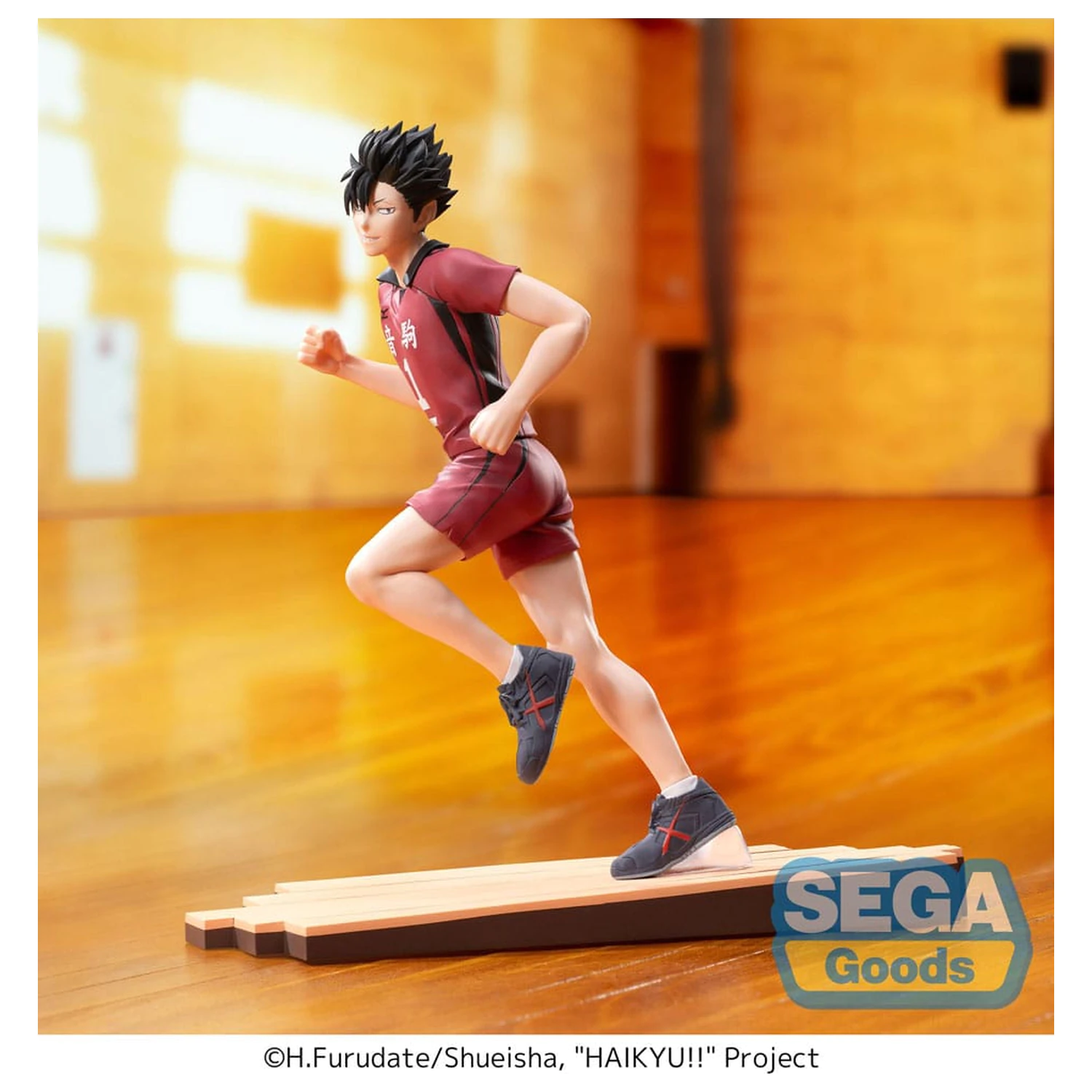 Haikyu!! High Tetsuro Kuroo PVC szobor figura 17 cm  termékfotó