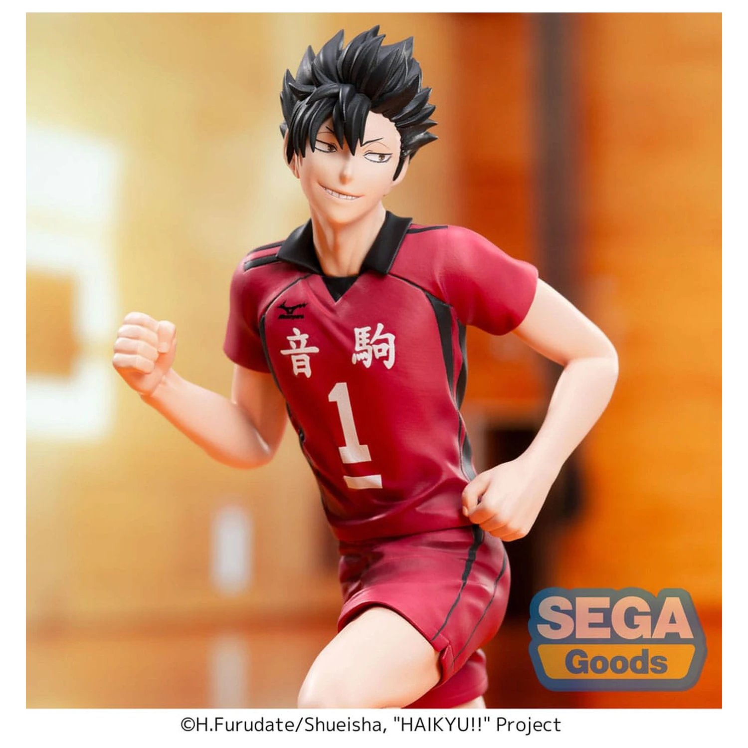 Haikyu!! High Tetsuro Kuroo PVC szobor figura 17 cm  termékfotó