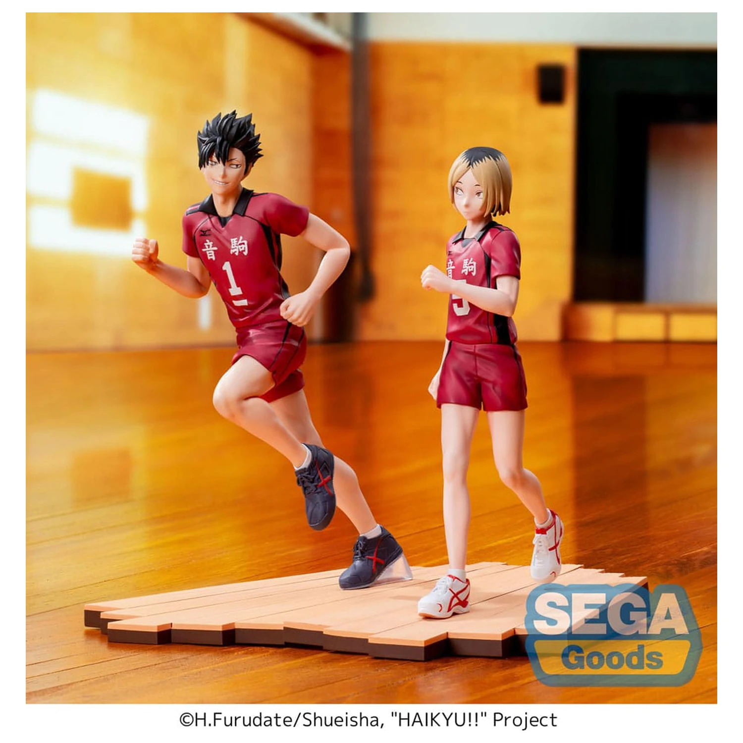 Haikyu!! High Tetsuro Kuroo PVC szobor figura 17 cm  termékfotó