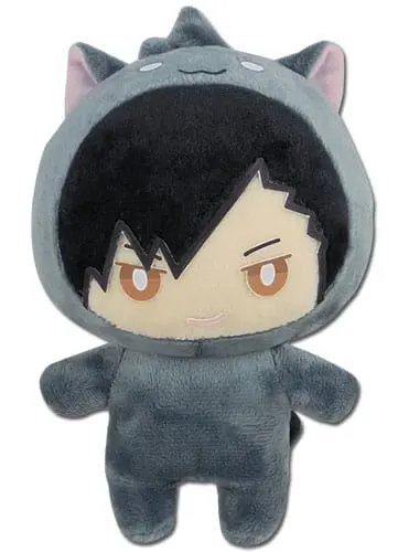 Haikyu!! Kuroo Cat Season 2 plüss figura 15 cm termékfotó
