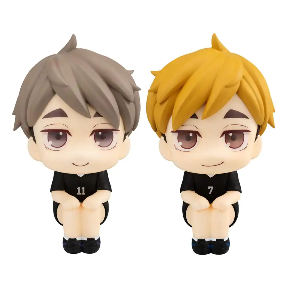 Haikyu!! Look Up Atsumu Miya & Osamu Miya Uniform Ver. PVC szobor figurák 11 cm (with gift) termékfotó