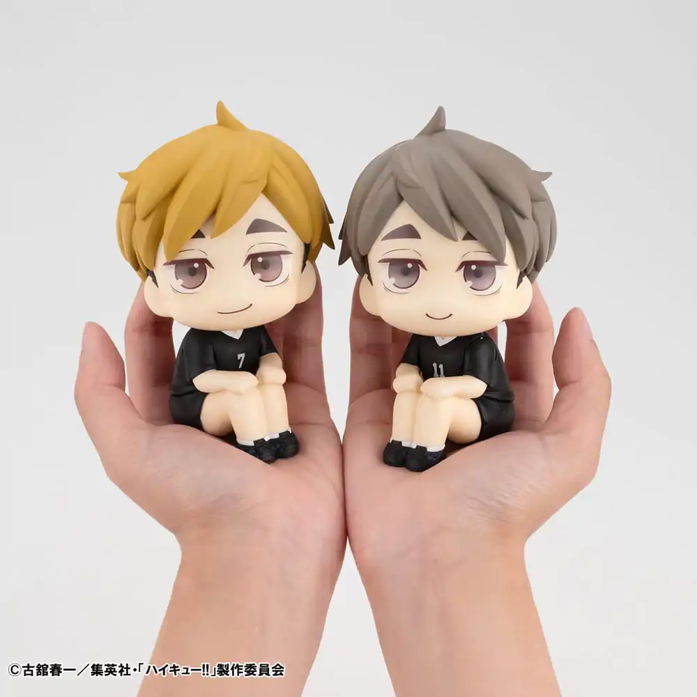 Haikyu!! Look Up Atsumu Miya & Osamu Miya Uniform Ver. PVC szobor figurák 11 cm (with gift) termékfotó