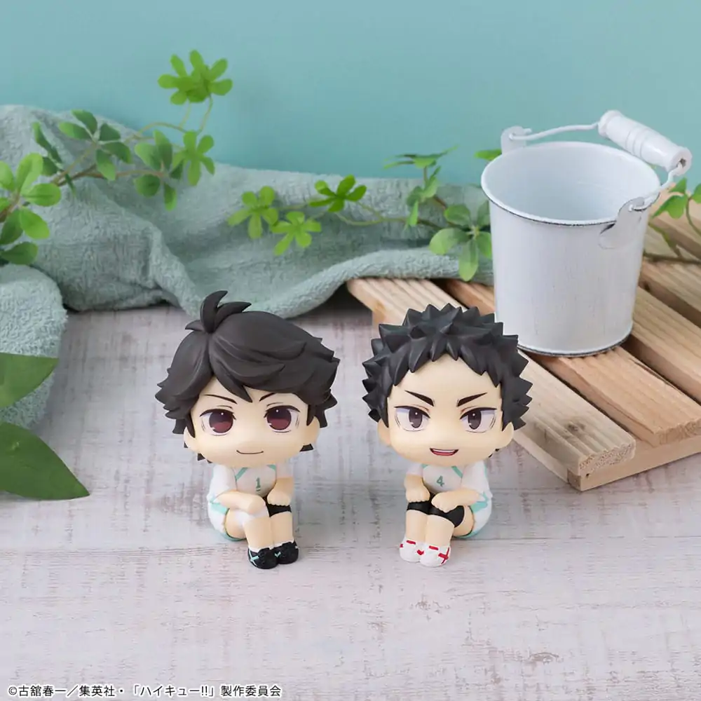 Haikyu!! Look Up Toru Oikawa & Hajime Iwaizumi Uniform Ver. PVC szobor figurák 11 cm (with gift) termékfotó