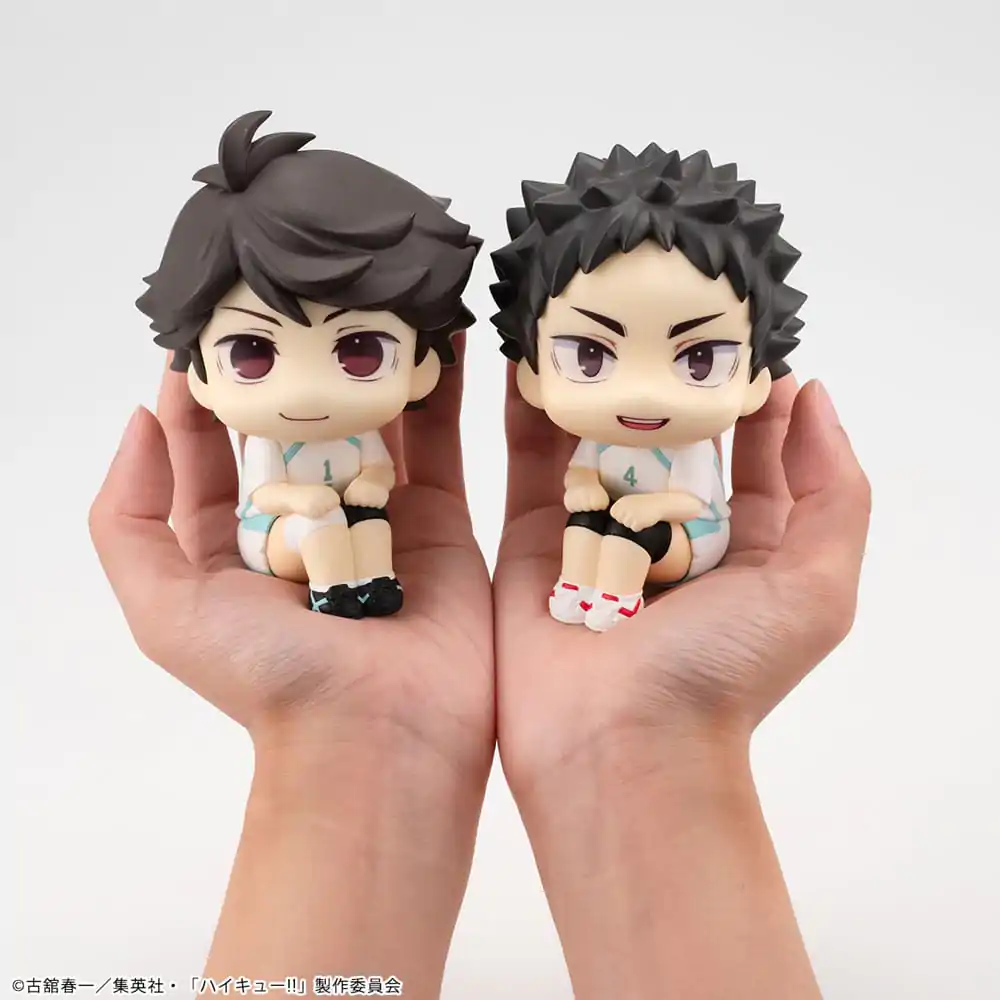 Haikyu!! Look Up Toru Oikawa & Hajime Iwaizumi Uniform Ver. PVC szobor figurák 11 cm (with gift) termékfotó