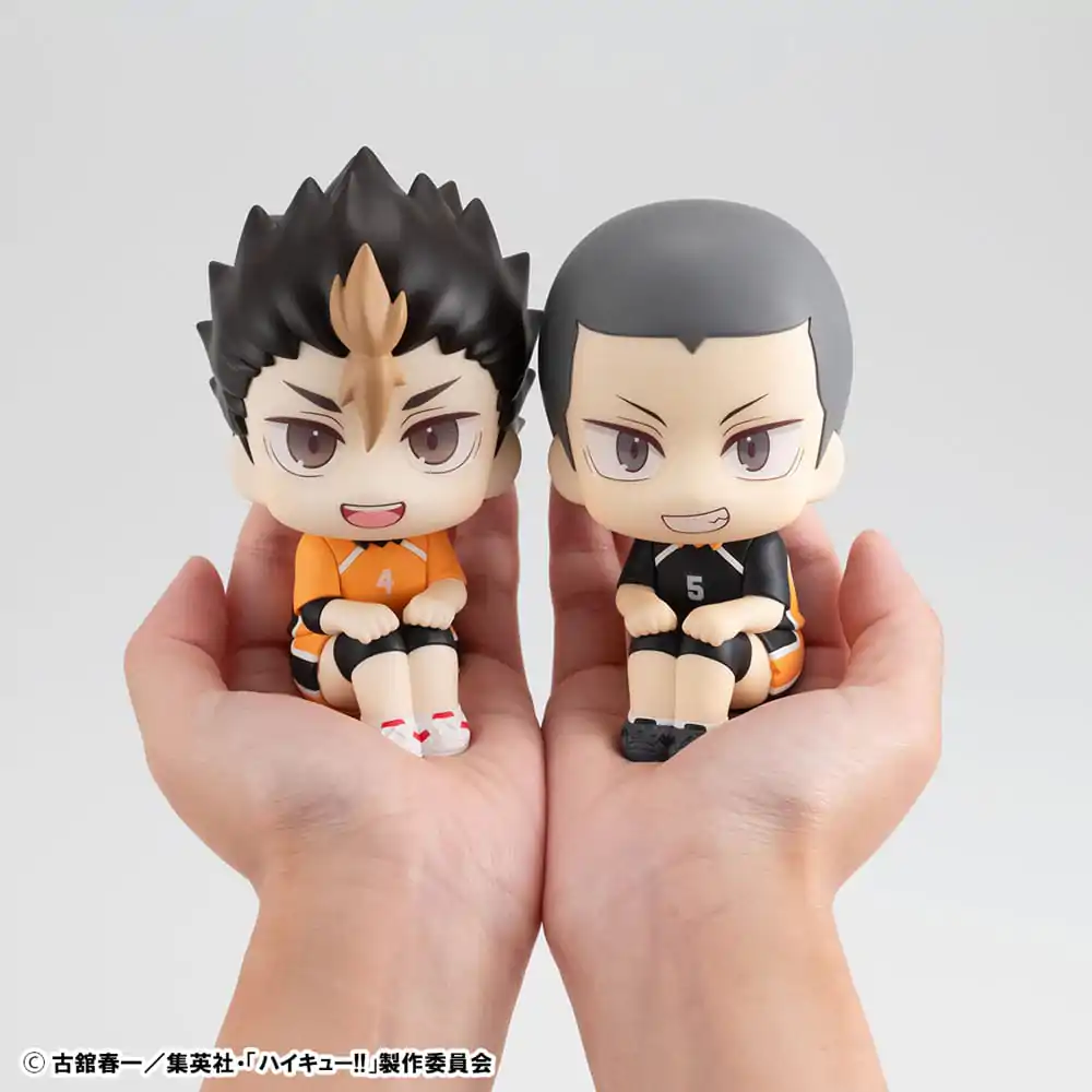 Haikyu!! Look Up Yu Nishinoya & Ryunosuke Tanaka Uniform Ver. PVC szobor figurák 11 cm (with gift) termékfotó