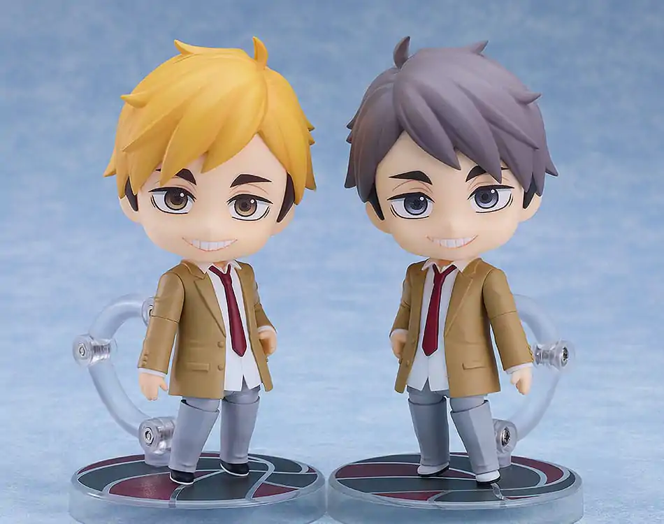 Haikyu!! Nendoroid akciófigura Atsumu Miya School Uniform Ver. 10 cm termékfotó