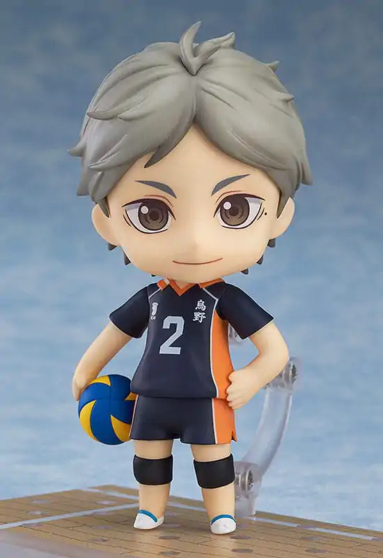 Haikyu!! Nendoroid akciófigura Koshi Sugawara (re-run) 10 cm termékfotó