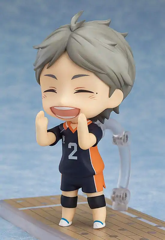 Haikyu!! Nendoroid akciófigura Koshi Sugawara (re-run) 10 cm termékfotó