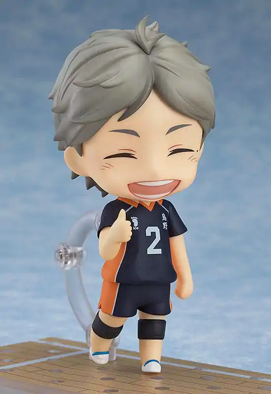 Haikyu!! Nendoroid akciófigura Koshi Sugawara (re-run) 10 cm termékfotó