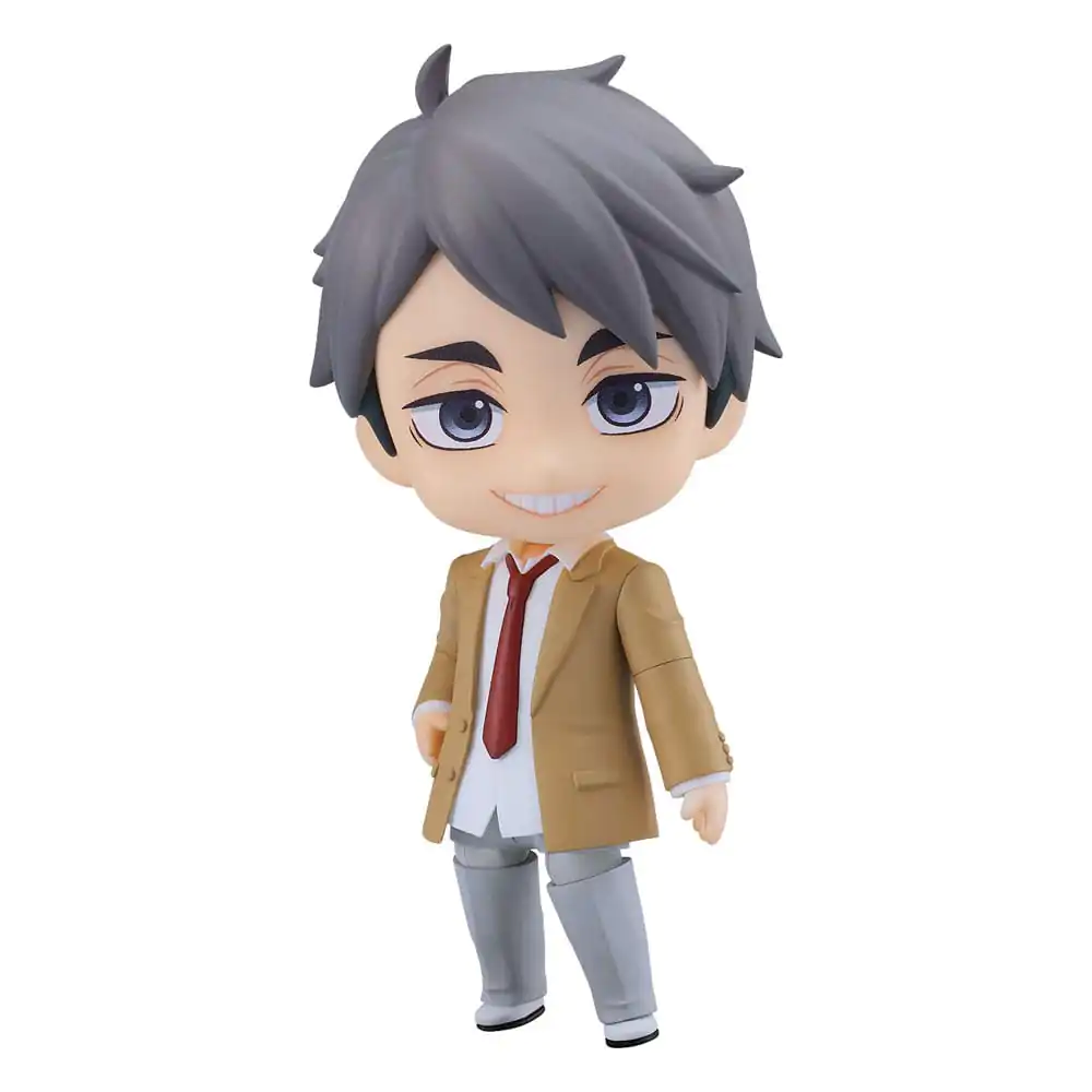 Haikyu!! Nendoroid akciófigura Osamu Miya School Uniform Ver. 10 cm termékfotó