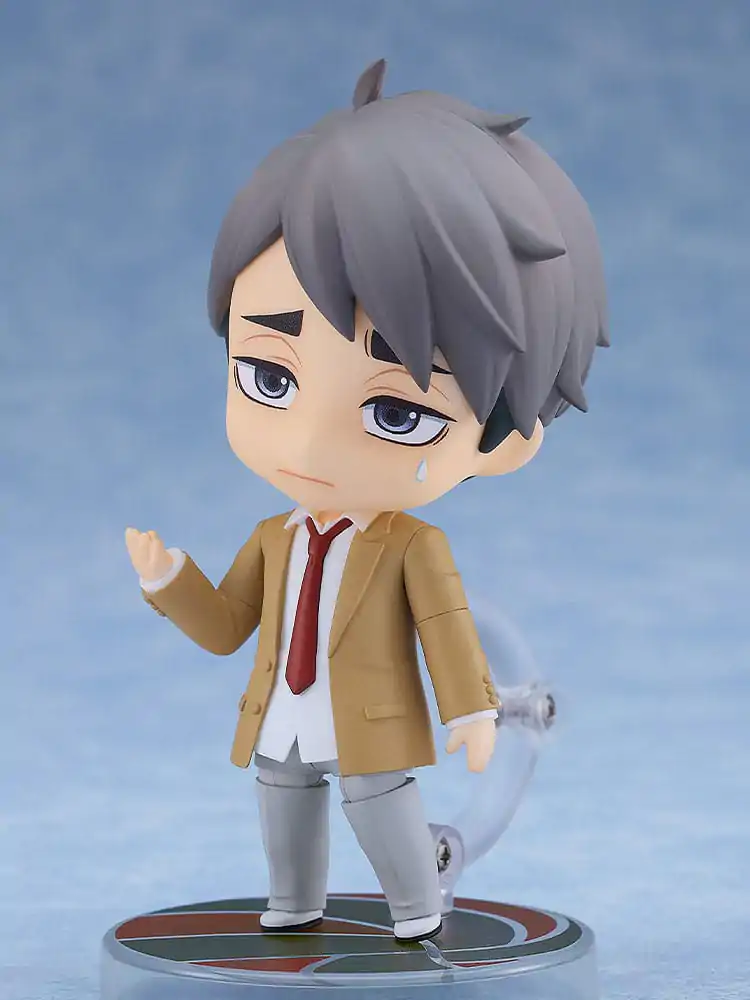 Haikyu!! Nendoroid akciófigura Osamu Miya School Uniform Ver. 10 cm termékfotó