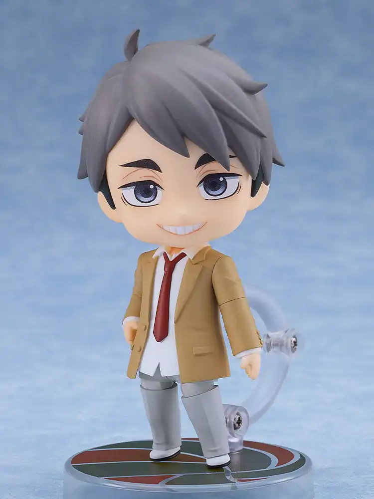 Haikyu!! Nendoroid akciófigura Osamu Miya School Uniform Ver. 10 cm termékfotó