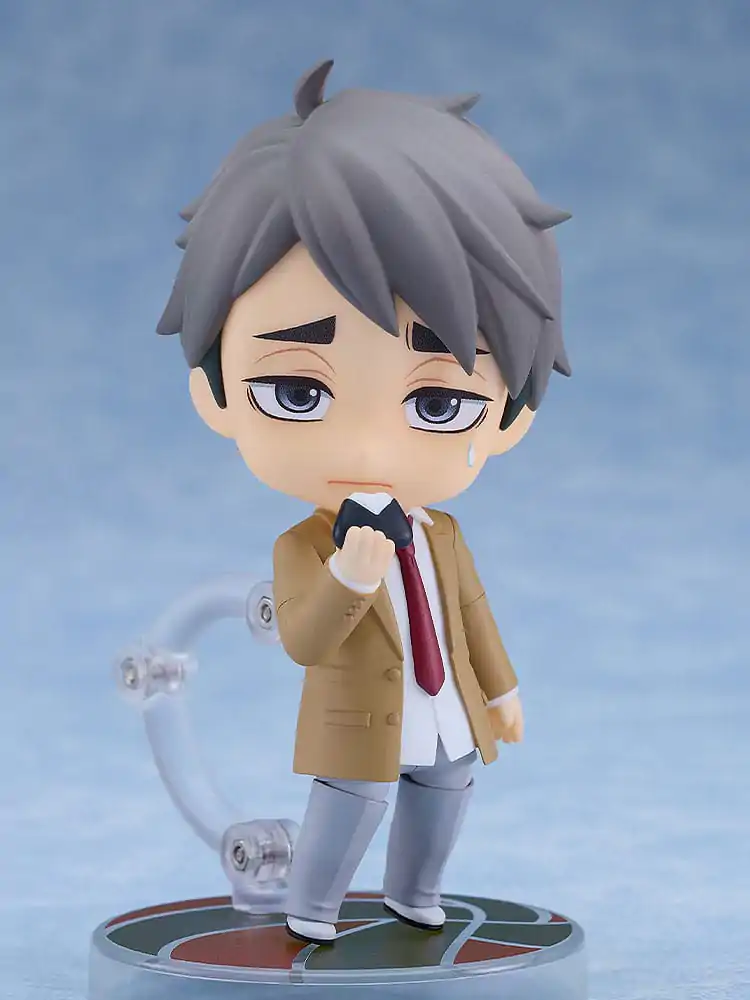 Haikyu!! Nendoroid akciófigura Osamu Miya School Uniform Ver. 10 cm termékfotó